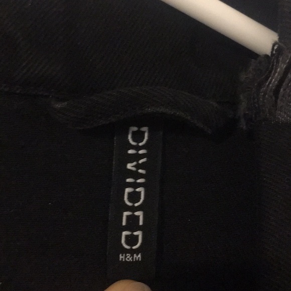 Black Jean Jacket - Picture 4 of 6